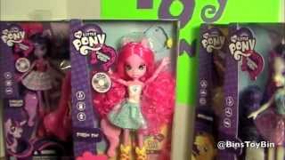 Equestria Girls PINKIE PIE My Little Pony Doll Unboxing amp Review by Bins Toy Bin [upl. by Aes]