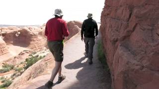 Hike to Delicate Arch Utah [upl. by Anneehs]