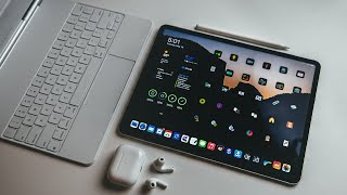 M1 iPad Pro Review The Only Computer I Need [upl. by Nuawd743]