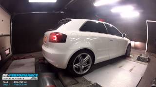 Reprogrammation Moteur Audi A3 8P 20 TDI CR 140ch  191hp par BRPerformance [upl. by Tinaret]