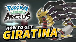 How to get GIRATINA Both forms  Pokemon Legends Arceus [upl. by Evans]