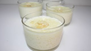 Sago pudding Tapioca pudding recipe  3 ingredients pudding [upl. by Jabez]