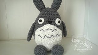 Tutorial Totoro Amigurumi Paso a Paso en Español 1 de 2 [upl. by Llerdnek]