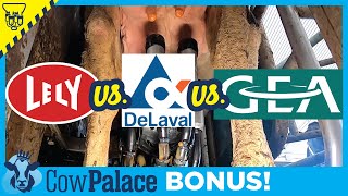 Lely vs DeLaval vs GEA Milking ROBOTS  Whats the Difference  BOCP  BONUS EPISODE [upl. by Annunciata610]