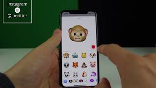 Ez itt az ANIMOJI az iPhone Xen [upl. by Annawt]