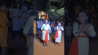 Ekadhanthaya Vakrathundaya gouree thanaya ganpati bappa Dance [upl. by Anoi482]