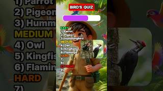 Only a true bird expert can pass this test quiz trivia [upl. by Acima269]