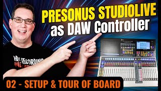 PreSonus StudioLive Digital Mixer SETUP  Studio Mixer DAW Digital Audio Workstation [upl. by Celin]