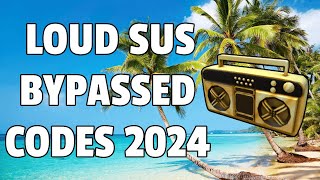 LOUD BYPASSED SUS Roblox Ids WORKING 2024 [upl. by Lisette]