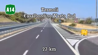 A14  TermoliCasalbordino Vasto Sud [upl. by Waal]