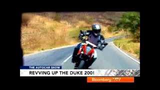 2012 KTM Duke 200  Comprehensive Review  Autocar India [upl. by Ilahtan694]