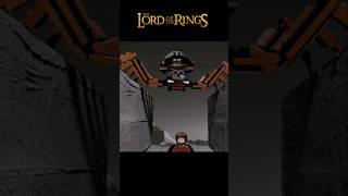 Shelob stings Frodo  LEGO Stop Motion [upl. by Oriole]