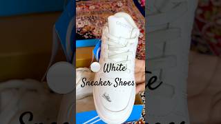 Unboxing Calcetto White sneaker shoes👟￼ and Try To Wear ￼￼youtubeshorts shoes unboxing [upl. by Ridglee]