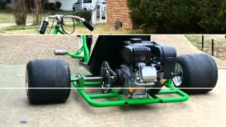 Building Drift trike motorized 212cc predator go cart tire [upl. by Mahmud]