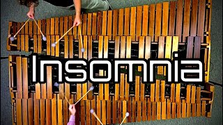 Insomnia  Marimba Duet [upl. by Aloisia772]