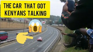 The Most Skilled Safari Rally Driver Exciting Kenyans Along Thika Road [upl. by Berkow]