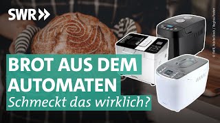 Im Check Brotbackautomaten Backmischungen und Rezepte  Preiswert nützlich gut SWR [upl. by Atnamas266]