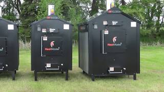 Heatmaster SS MF Series Outdoor Wood Burning Furnaces [upl. by Kev502]