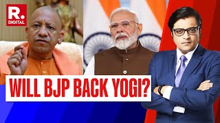 Arnabs Debate  Will Yogi Adityanath Get BJPs Backing After 2024 Results [upl. by Dlonra]