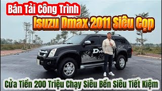 Review Isuzu Dmax 2011 Máy Dầu Cực ChấtXe Đẹp Xuất Sắc Zin 100Chạy Công Trình Chở Hàng Siêu Khoẻ [upl. by Ahseinat]