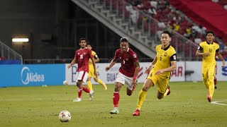 Malaysia vs Indonesia AFF Suzuki Cup 2020 Group Stage Extended Highlights [upl. by Nisotawulo]