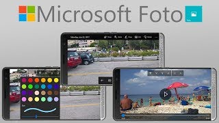 Modalità Disegno in azione su Microsoft Foto per Windows 10 Mobile [upl. by Pax]