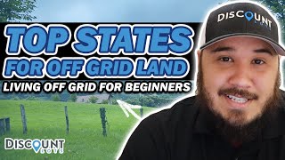 Top 5 States If You Want To Live OffGrid  Best Off Grid States In The United States 2022 [upl. by Karol]