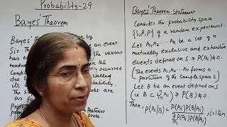 Probability29 Bayes Theorem  Malayalam  Renuka Raja [upl. by Nnaitsirk]