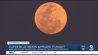 Rare Super Blue Moon tonight why its so unique [upl. by Afira]