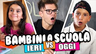 BAMBINI A SCUOLA  IERI VS OGGI  iPantellas [upl. by Eednus]