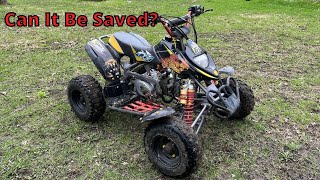 Can I fix a 125cc Chinese ATV with nothing but PROLEMS [upl. by Jeaz]