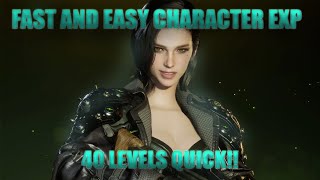 FAST And EASY Character EXP FARM  The First Descendant [upl. by Cathlene]