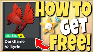 FREE VALK HOW TO GET DARKFLAME VALKYRIE UGC roblox [upl. by Nylhsa]