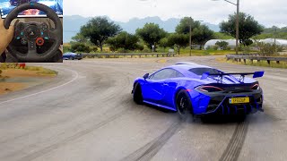 Mclaren 620R 900HP  Forza Horizon 5  Logitech G29 Gameplay [upl. by Aennyl]