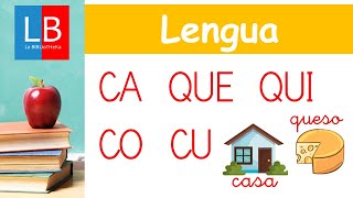 CA QUE QUI CO CU Aprender a LEER para niños✔👩‍🏫 PRIMARIA [upl. by Ettenaej]