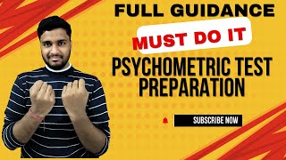 Psychometric Test preparation strategy  Including Practice questions link [upl. by Orlov603]