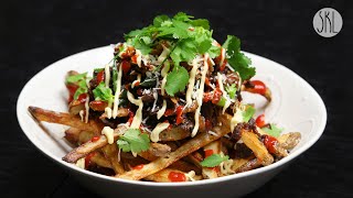 1 Minute Recipe  Bulgogi Kimchi Fries [upl. by Emlin]