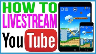 Livestream iPhone Screen to Youtube for Free No Jailbreak [upl. by Eselahs905]