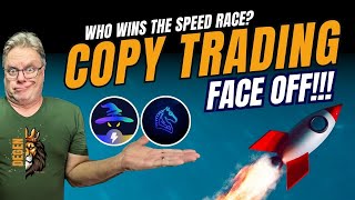 Copy Trading Speed Test TradeWiz vs Trojan [upl. by Mihe740]