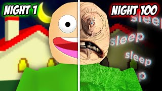 100 Days WITHOUT SLEEP  Roblox Insomnia [upl. by Shelia163]