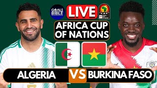 🔴ALGERIA vs BURKINA FASO LIVE  AFCON 2024  Full Match LIVE Today [upl. by Eedia]