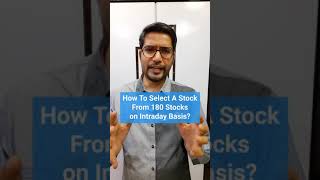 FampO Stocks For Intraday  सही FampO Stock कैसे चुने  Intraday Trading  Right Choice  YTShorts [upl. by Grant]