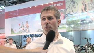 BikeExpo 2011 Kettler EBike mit BoschMotor [upl. by Aiym294]