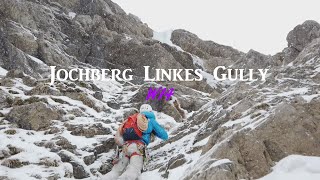 Jochberg Nordwand Linkes Gully WI4 [upl. by Atnoid]