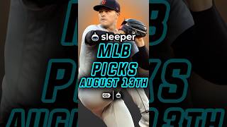 Best MLB Sleeper picks for today 813  Sleeper Picks Promo Code [upl. by Ydissahc]