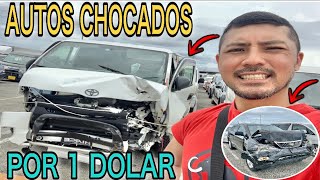 REMATE DE AUTOS JAPONESES CHOCADOS POR 1 DOLAR [upl. by Edalb]