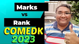 COMEDK marks vs rank 2024Comedk rank vs marksCOMEDK cut off 2024Comedk 2024 rank vs markscutoff [upl. by Downes527]