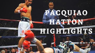 FULL FIGHT HIGHLIGHTS  Pacquiao Vs Hatton [upl. by Atiroc870]