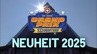 EuropaPark Neuheit 2025 Erster Blick auf quotEd amp Edda Grand Prix Edventurequot [upl. by Blaire948]