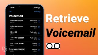 How to Retrieve Deleted Voicemail on iPhone Solved [upl. by Ailiec]